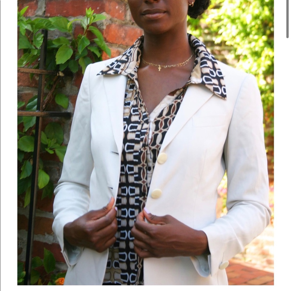 Giorgio Armani Cream Blazer